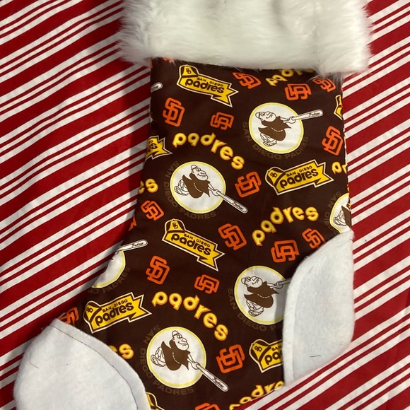 MLB San Diego PADRES Christmas stocking Custom - Picture 1 of 3